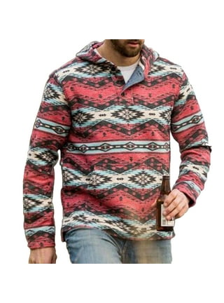 Western pattern online pullover