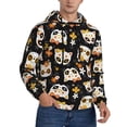 thumbnail image 1 of Hoodies for Men - Flower fox Long Sleeve Comfrt Men'S Fashion Hoodies & Sweatshirts, Sweatshirts for Men Hoodies Pullover Clothing Clothes with Pouch, 1 of 7