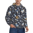 thumbnail image 1 of Hoodies for Men - Space Cars Long Sleeve Comfrt Men'S Fashion Hoodies & Sweatshirts, Sweatshirts for Men Hoodies Pullover Clothing Clothes with Pouch, 1 of 7