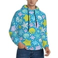 thumbnail image 1 of Hoodies for Men - Starfish Long Sleeve Comfrt Men'S Fashion Hoodies & Sweatshirts, Sweatshirts for Men Hoodies Pullover Clothing Clothes with Pouch, 1 of 7
