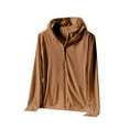 thumbnail image 1 of Hoodies for Men Sun Protection Full Zip Hoodies Lightweight UPF50+ Sun Protection Sweatshirt with Pockets 2XL, 1 of 8