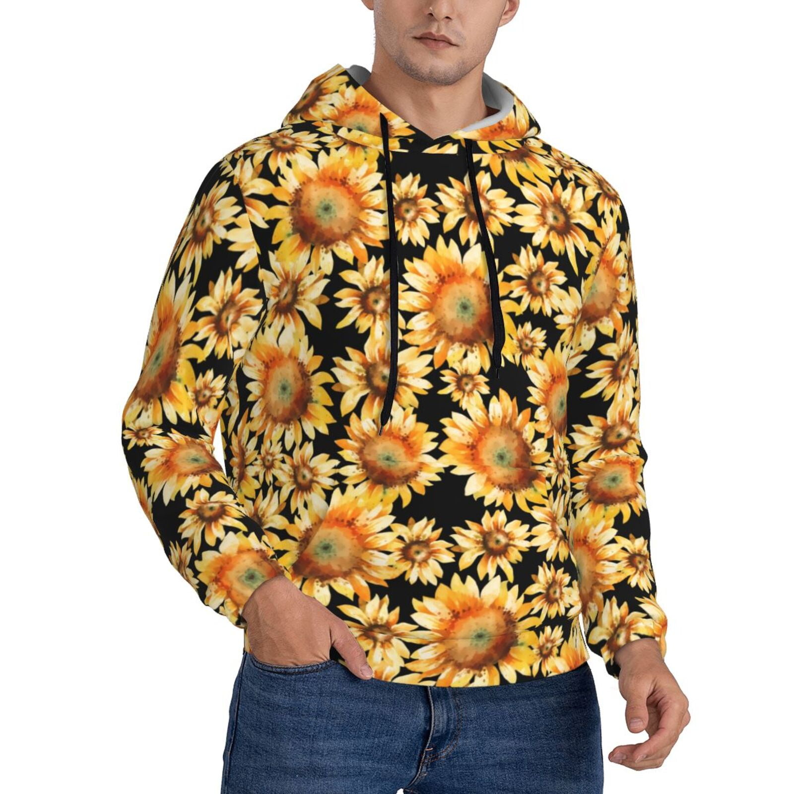 Irisjudy Womens Zip-up Hoodie With Kanga Pocket (XS-5XL),Cact