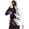 thumbnail image 1 of Hoodies for Men UPF 50+ Sun Protection Hoodie Camouflage Fishing Hiking Shirt with Face Mask 2XL, 1 of 6