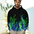 thumbnail image 1 of Hoodies for Men Y2k Tie-Dye Pullover Hoodies Drawstring Long Sleeve Casual Sweatshirt Jacket with Pockets S, 1 of 9