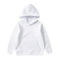 thumbnail image 1 of Gaexia Hoodies for Boys Black Drawstring Toddler Boys Hoodies and Sweatshirts Christmas & Hoodless Zip Up Sweatshirt Harajuku Z0I-White, 120, 1 of 4
