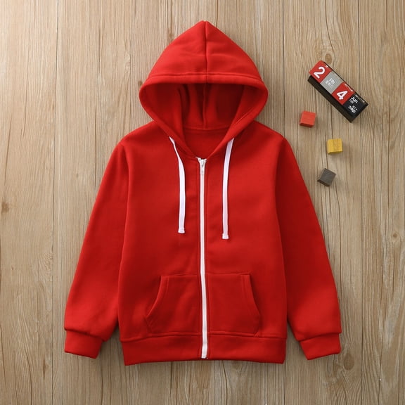 Hoodies for Teen Girls 2025 Winter Long Sleeve Soft Baby Sweatshirts Plus Size Cute Boys Hoodie Warm Zip Up Fall Coats Jackets for Kids 3T