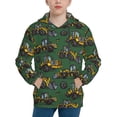 thumbnail image 1 of Hoodies for Teen Girls Boys - Scraper Warm Boys' Fashion Hoodies & Sweatshirts, Boys Girls Kids Clothes Size 7-8 Youth Pullover with Kangaroo Pocket, 1 of 5