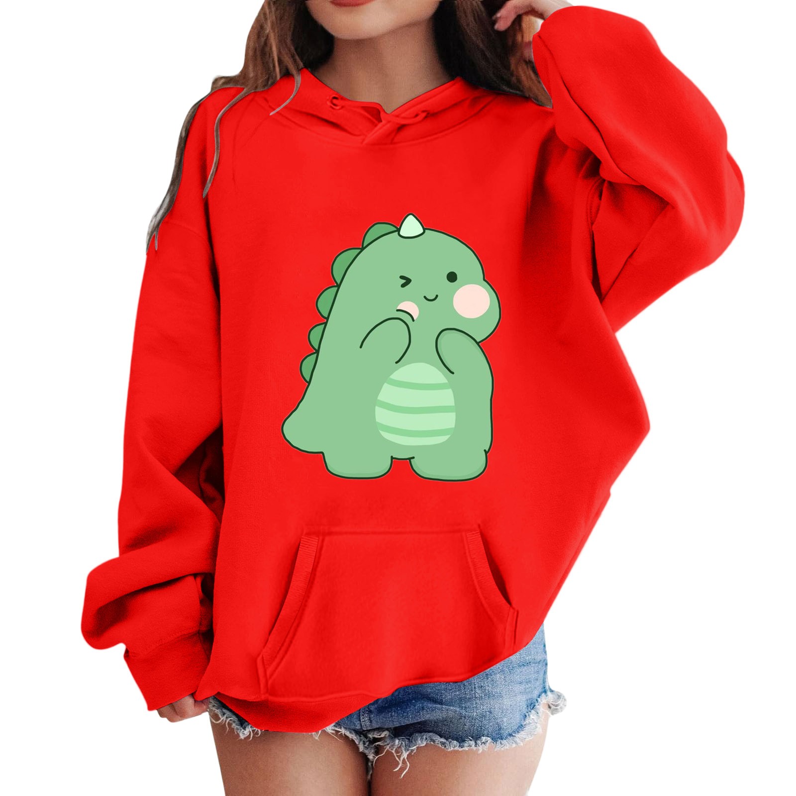 Hoodies for Teen Girls Clearance Sale Pullover Casual Fashion Loose Volleyball Cute Quick Dry Quarter Winter Color Block Jackets Hoodie