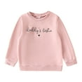 thumbnail image 1 of Hoodies for Teen Girls Trendy Floral Toddler Girls Hoodie 2t Girls Pullover Sweaters Size 14-16 Hippie Long Sleeve Shirts for Girls 10-12 Pink, 5Y, 1 of 7