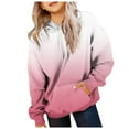 thumbnail image 1 of Hoodies for Teen Girls Y2K Boys Girls Sweatshirts Hoodies Solid Color Tops Long Sleeve Outfits Pullover with Pocket Outwear Clothes, 1 of 6