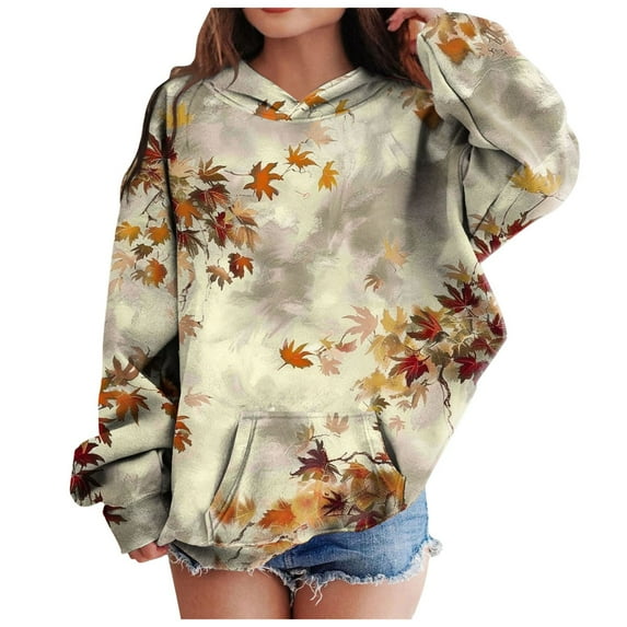 Hoodies for Teen Girls Y2K Girl's Camo Hoodie Long Sleeve Hooded Sweatshirt Vintage Streetwear Casual Pullover Tops