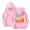 thumbnail image 1 of Hoodies for Teen Girls Y2K Girl's Graphic Letter Print Sweatshirt Crewneck Long Sleeve Cute Drop Shoulder Pullover Tops Letter Prints, 1 of 4