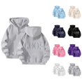 thumbnail image 1 of Hoodies for Women 2025 GOOD Printed Graphic Hoodie Long Sleeve Loose Y2K Hoody Hooded Sweatshirt Women Pullover, 1 of 5