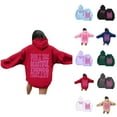 thumbnail image 1 of Hoodies for Women 2025 Long Sleeve Cute Y2K Graphic Hoodie with Pockets Hooded Sweatshirt Women Pullover, 1 of 6
