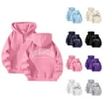 thumbnail image 1 of Hoodies for Women 2025 Los Angeles Hoodie Long Sleeve Loose Graphic Y2K Hoody Hooded Sweatshirt Women Pullover, 1 of 4