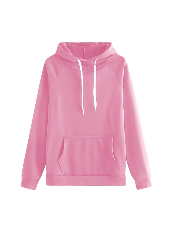 Hoodies for Women Autumn Winter Fashion Plus Size Long Sleeve Casual Sweatshirt