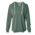 thumbnail image 1 of Hoodies for Women Fall 2026 Tops Long Sleeve Lightweight Pullover Sweatshirts Fashion V Neck Drawstring Shirts, 1 of 4