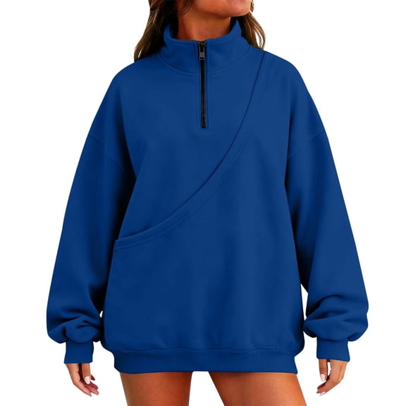 Hoodies for Women Hoodie Oversized Solid Sweatshirts Pullover Loose Casual Pocket Sweatshirts Hemlock