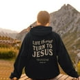 thumbnail image 1 of Hoodies for Women Jesus Hoodies Graphic Hoodie Oversized Lightweight Pullover for Women Fall Outfits for Women 2025 Trendy Preppy Clothes Teen Girl, 1 of 5