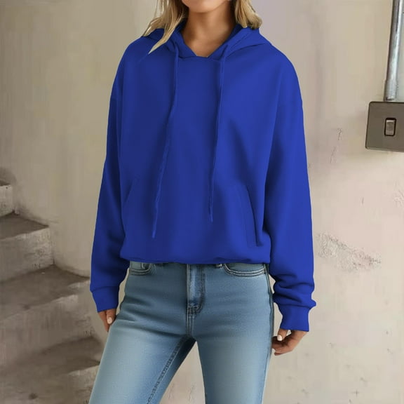 Hoodies for Women & Men Women's Autumn And Winter Fashion Plus Size Hooded Sweatshirt