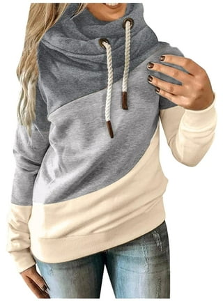 Cowl Neck Sweatshirt Women