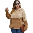 thumbnail image 1 of Hoodies for Women Sweatshirts Pullover Oversized Fleece Plus Size with Pockets, 1 of 5