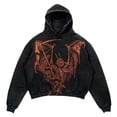 thumbnail image 1 of Hoodies for Women Vintage Gothic Casual Printed Sweatshirts Fashion Spring Winter Pullover Tops, 1 of 2