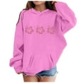 thumbnail image 1 of Hoodless Sweatshirt Girls Girl's Hoodie Long Sleeve Soft Sweatshirt Graphic Hoody Kids Cute Pullovers Top Clothes for Girls Clearance Clothes a-Pink, 3-4 Years, 1 of 5