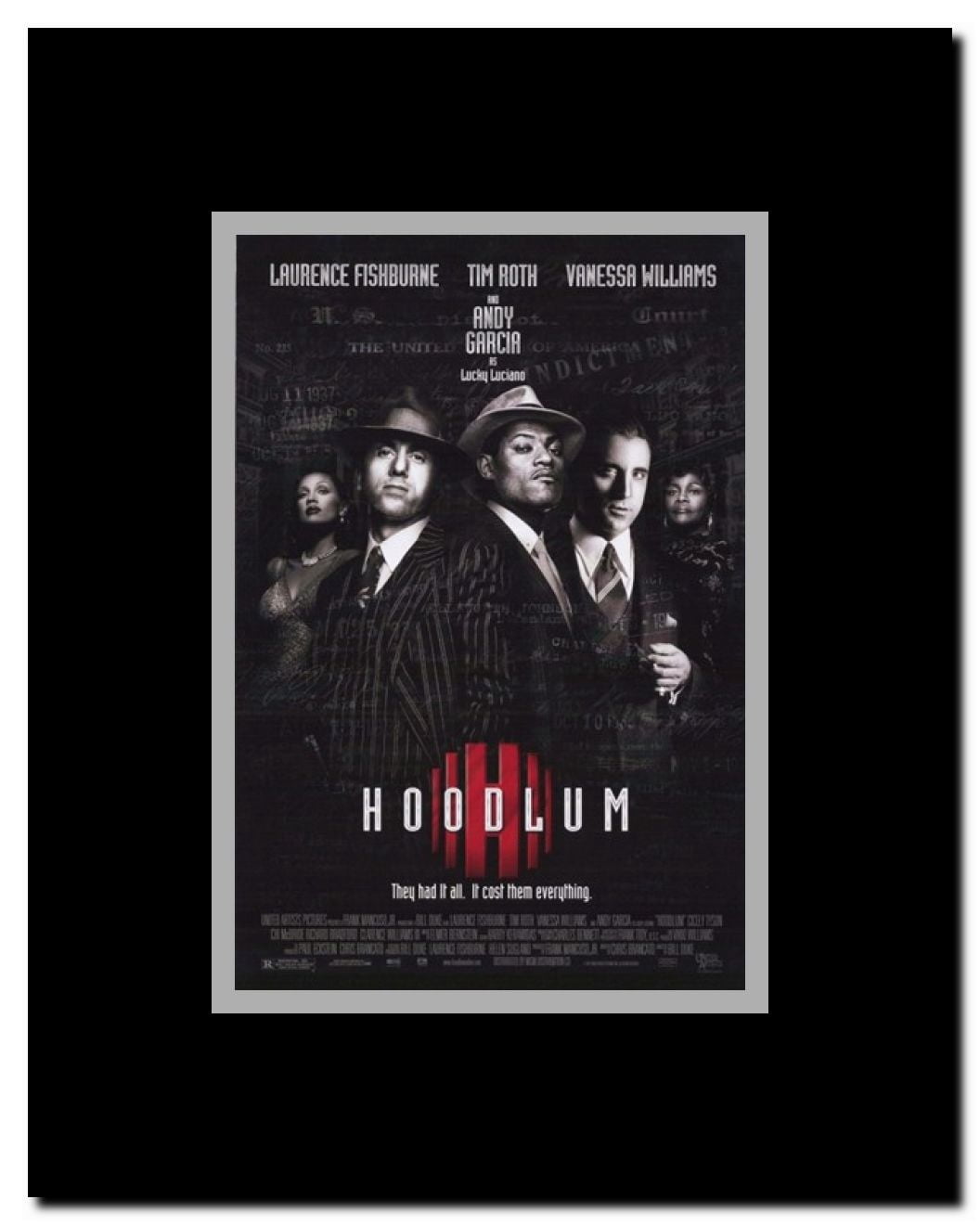 Hoodlum Framed Movie Poster