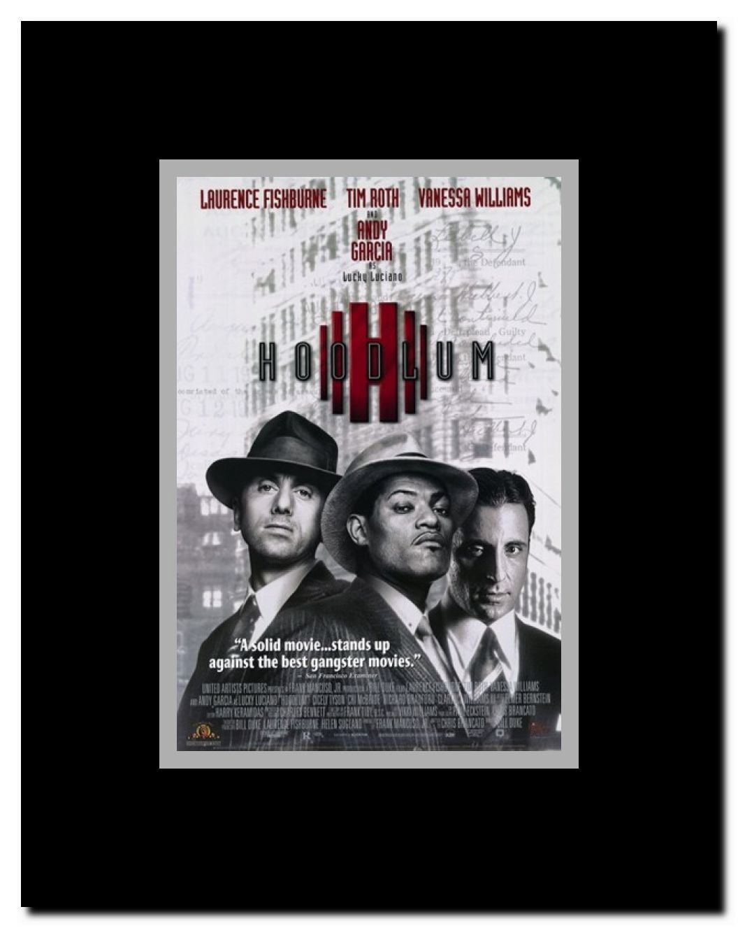 Hoodlum Framed Movie Poster