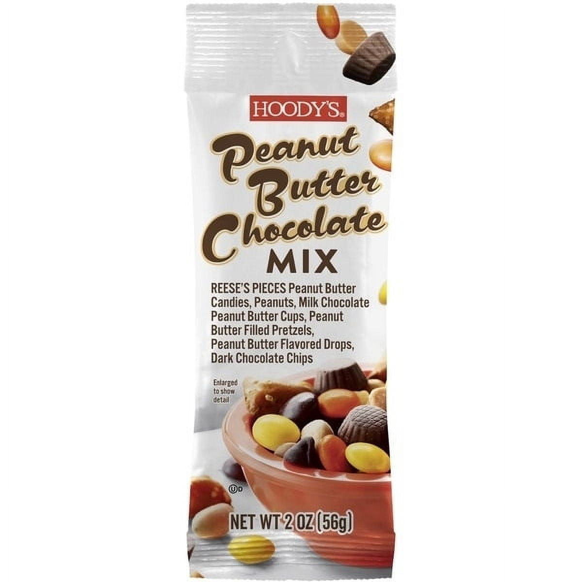 Hoody's Peanut Butter Mix Packs, 2 Ounce (Pack of 18)