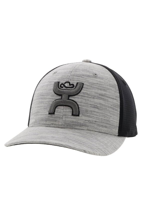 Men's "Ash" Flexfit Hat Grey/Black - 2231GYBK