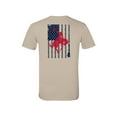 thumbnail image 1 of Hooey Men's Bronc Flag Short Sleeve T Shirt Sand 3XL, 1 of 1
