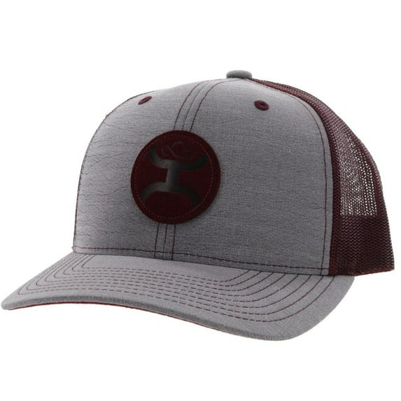 Hooey Men's Cayman Logo Flexfit Trucker Cap - 2205T-GYBU One Size