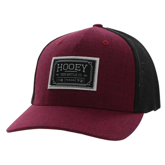 Hooey Men's Doc 5-Panel Purple  Black Flex Fit Cap 2202PLBK
