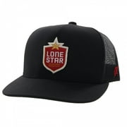 Hooey Mens Lone Star Mesh Back Trucker Cap Black One Size