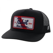 Hooey  Mens Pabst Blue Ribbon 5-panel Black Trucker Cap 2273T-BK