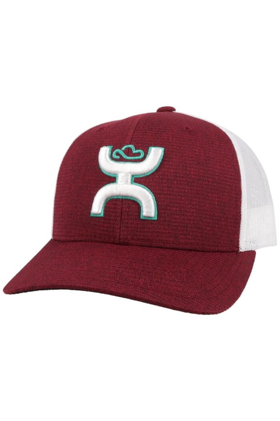 Men's "Sterling" Maroon and White Hat 2106T-MAWH
