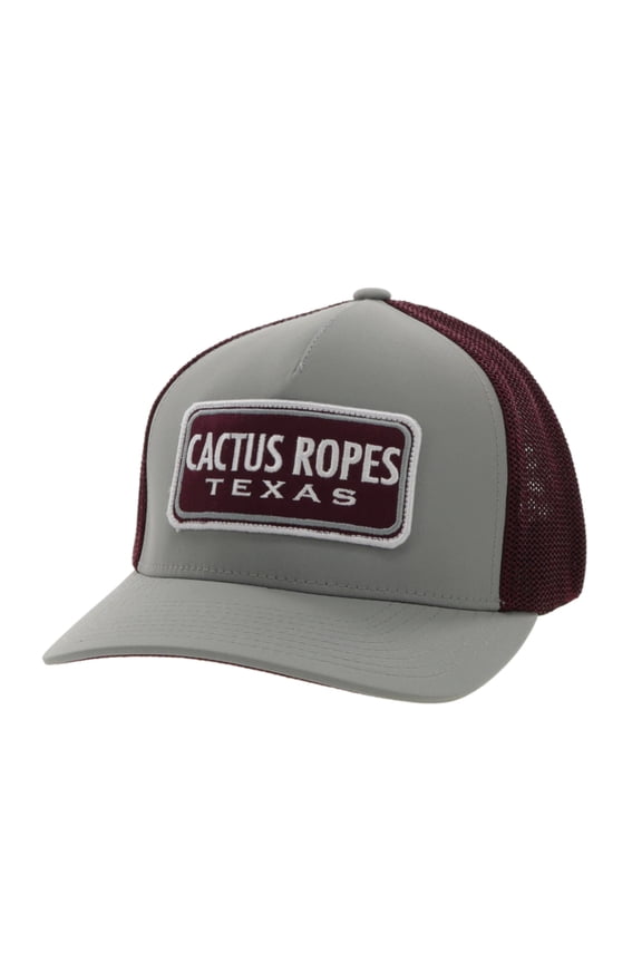 Hooey Mens Cactus Ropes Patch Flexfit Mesh Back Cap Hat (LXL)