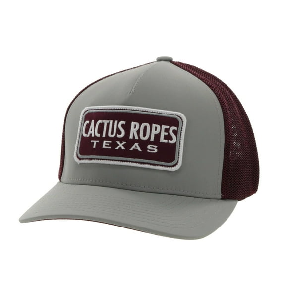 Hooey Mens Cactus Ropes Patch Flexfit Mesh Back Cap Hat (SM)