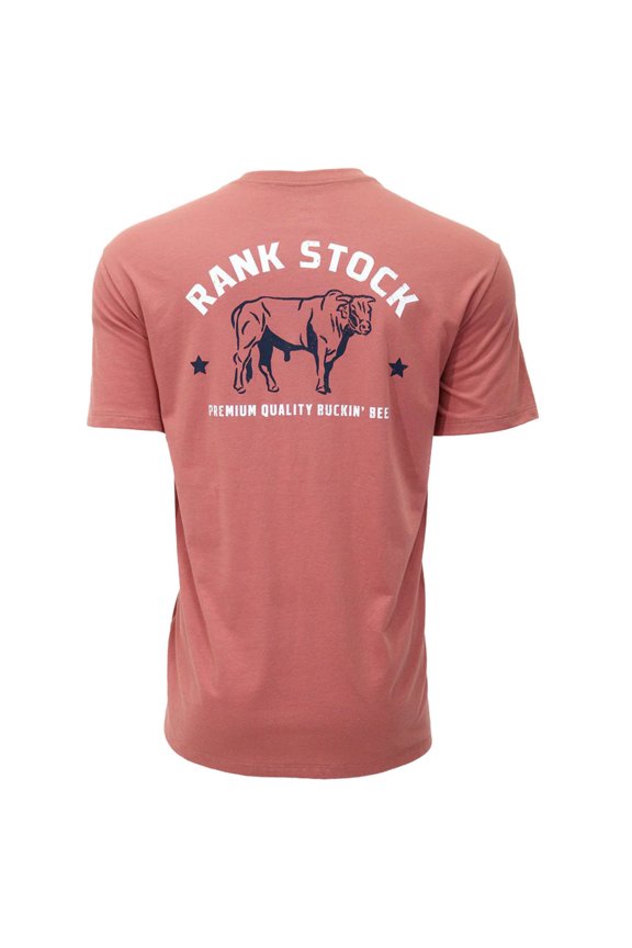 Mens Charbray Light Mahogany Crew Neck Short Sleeve T-Shirt (S)