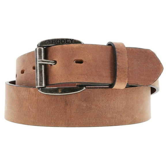 Hooey Mens Classic Bomber Western Leather Belt, Brown (36)