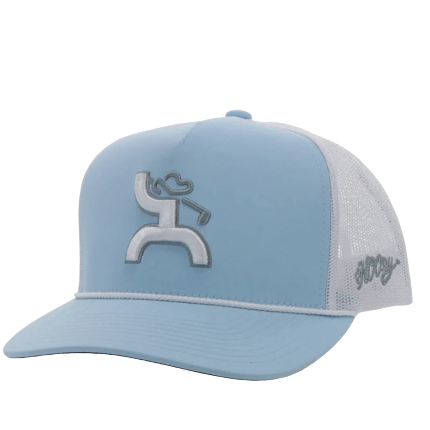 Hooey - Mens Cowboy Golf 5-Panel Trucker Cap With Cowboy Golf Logo main image 0