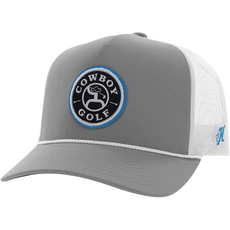 Adjustable Snapback Golf Hat Western Style Structured Ventilated Premium Amazon.com: HOOEY Cowboy Golf Hills Hat - Adjustable  main image 2