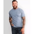 thumbnail image 1 of Hooey Mens Liberty Roper Denim Crew Neck Short Sleeve T-Shirt (X-Large, Denim), 1 of 3