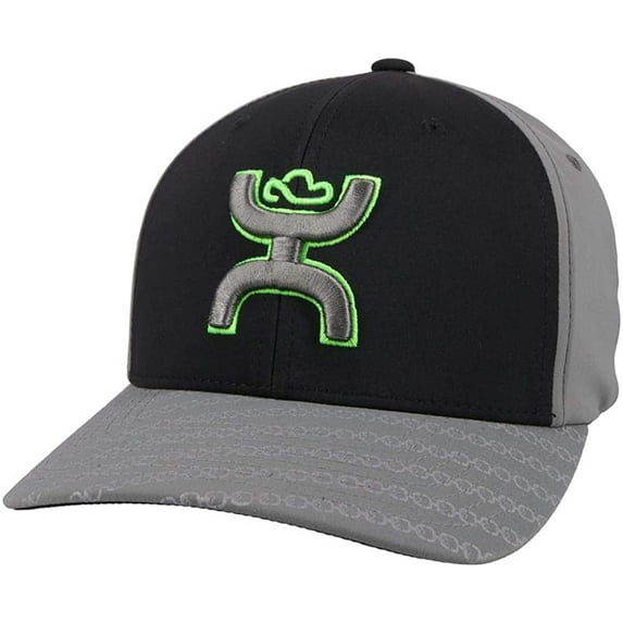 Hooey Men's "Solo III" Black and Grey Hat 2119BKGY