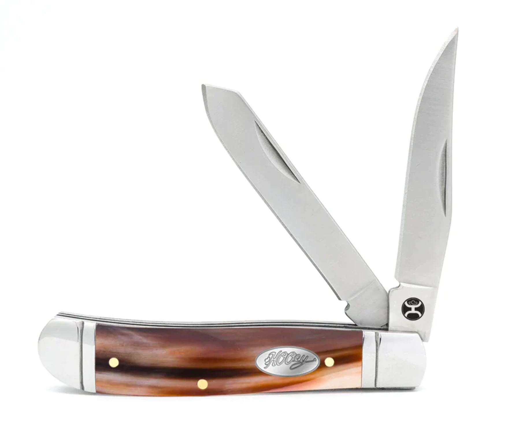 Hooey -  Large Trapper Knife (Chief Cream) HK136