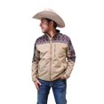 thumbnail image 1 of Hooey Tan Multi Color Aztec Pattern - Mens Jacket  - Hj109Tnaz, 1 of 4