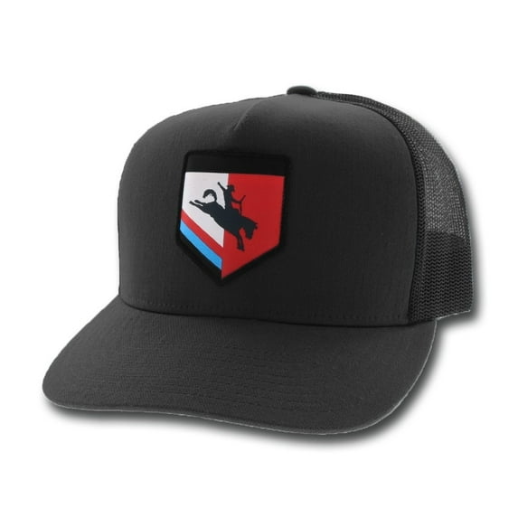 Hooey Tibbs Roughy Black Grey - Hats Cap - 4036T-Bkgy