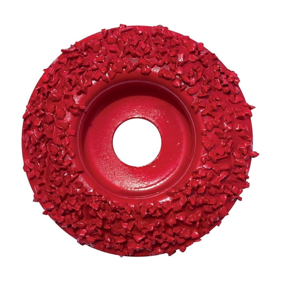 Hoof Boss Red Coarse Grit Dome Disc